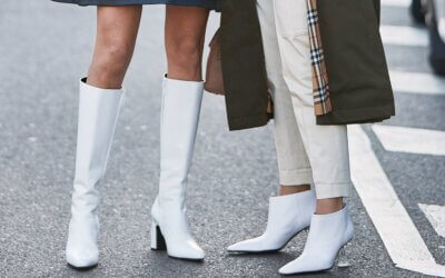 How to Wear White Boots this Spring