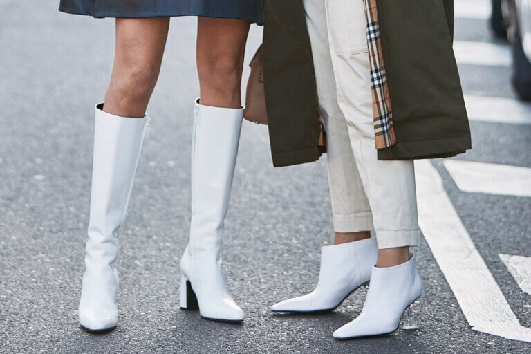 How to Wear White Boots this Spring