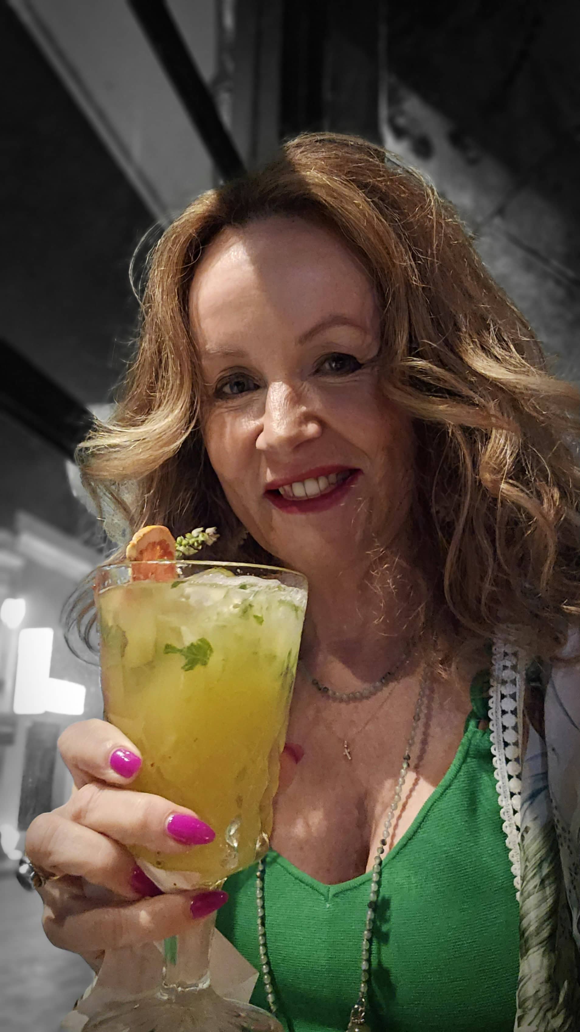 Photo of me in a Mezcaleria in Merida Mexico