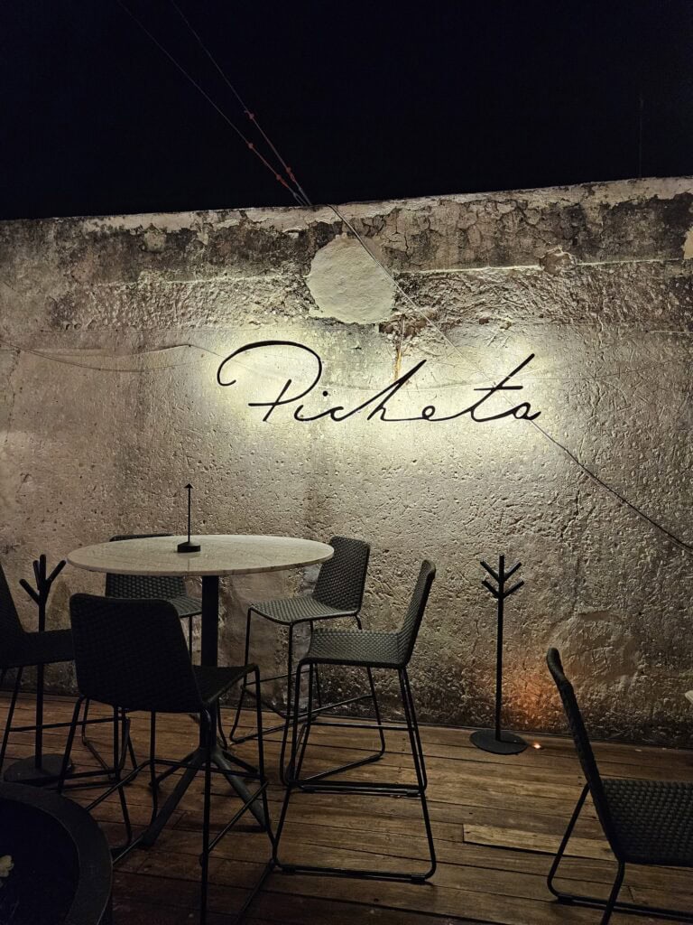 Picheta Rooftop bar in Merida Mexico