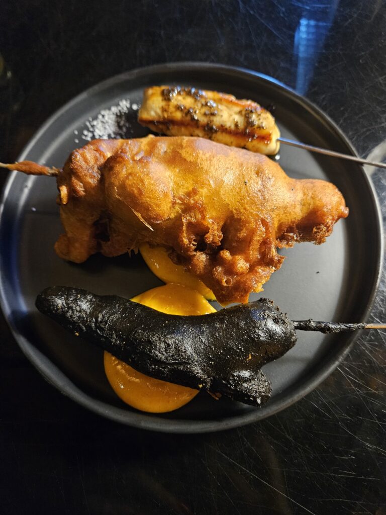 Snacks from a restaurant in Oaxaca Mexico