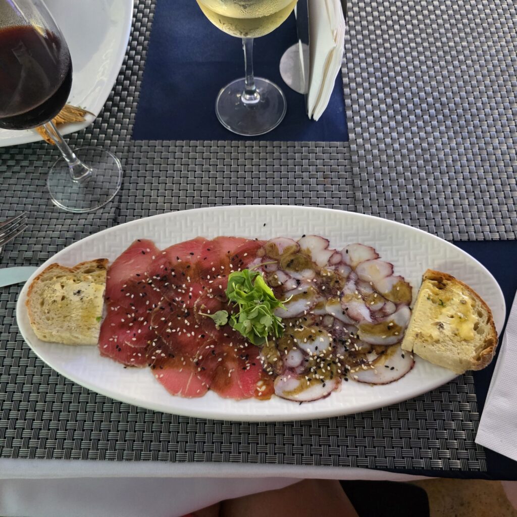 A place of fresh fish at La Fisheria restaurant in Casco Viejo Panama