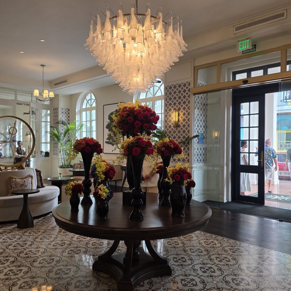 Entrance of Sofitel Hotel in Casco Viejo Panama
