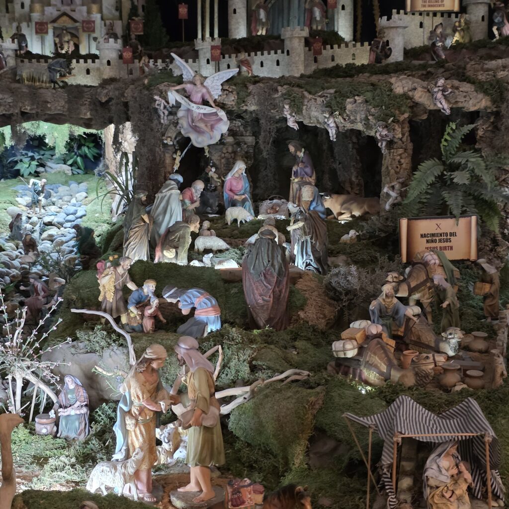 Diorama of the life of Jesus located in the Iglesia San Felipa in Casco Viejo Panama